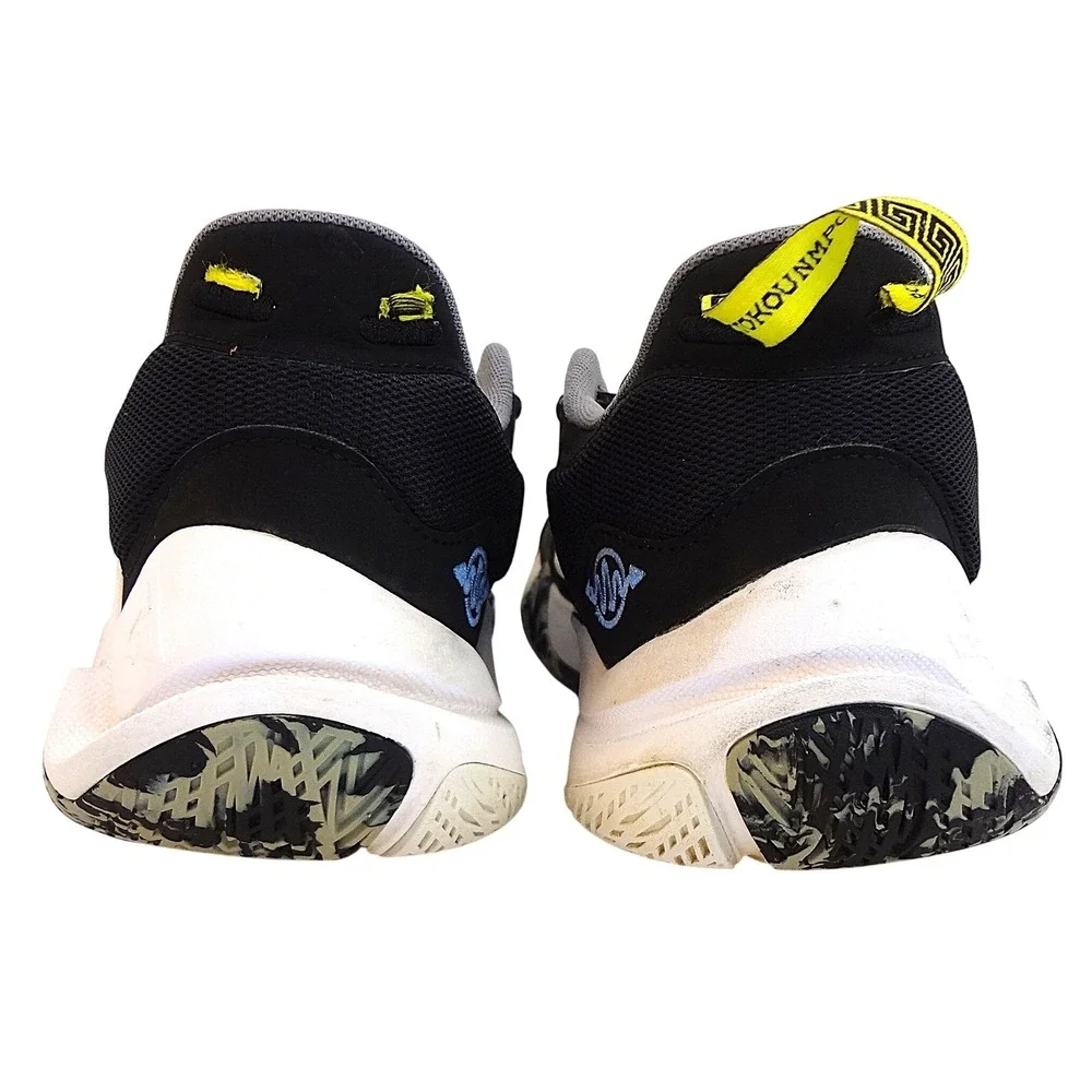 Nike Giannis Immortality‎ 34 Basketball Shoes Men US 9 Black Yellow